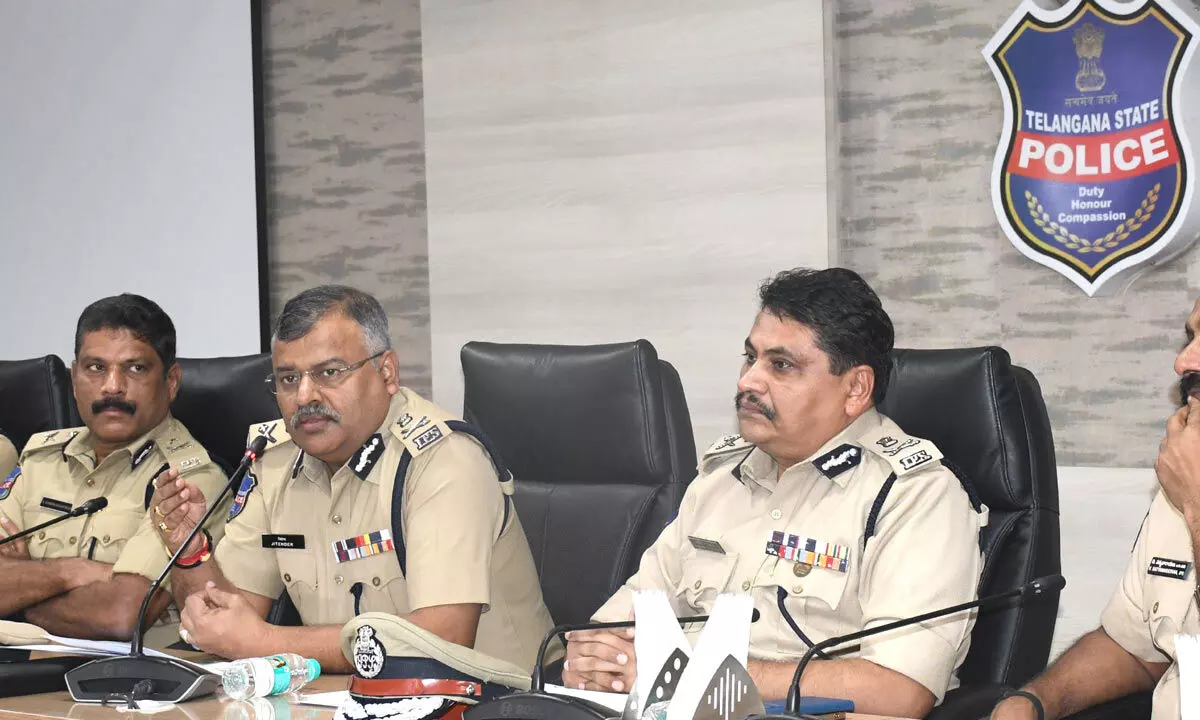 State DGP Commends Hyderabad Police for Ensuring Peaceful Celebration of Two Festivals