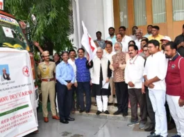 Telangana Governor Launches Aid Truck