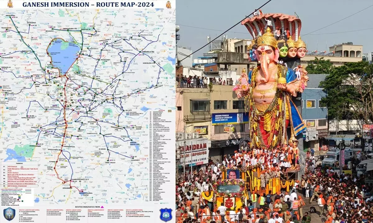 Traffic Restrictions Enforced for Ganesh Immersion Processions