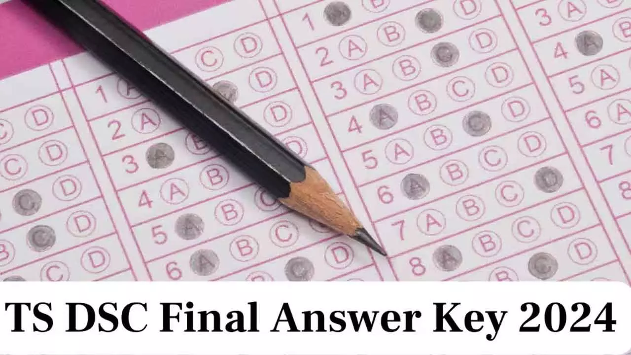 TS DSC 2024 Final Answer Key Released; Results Expected Within Three Days