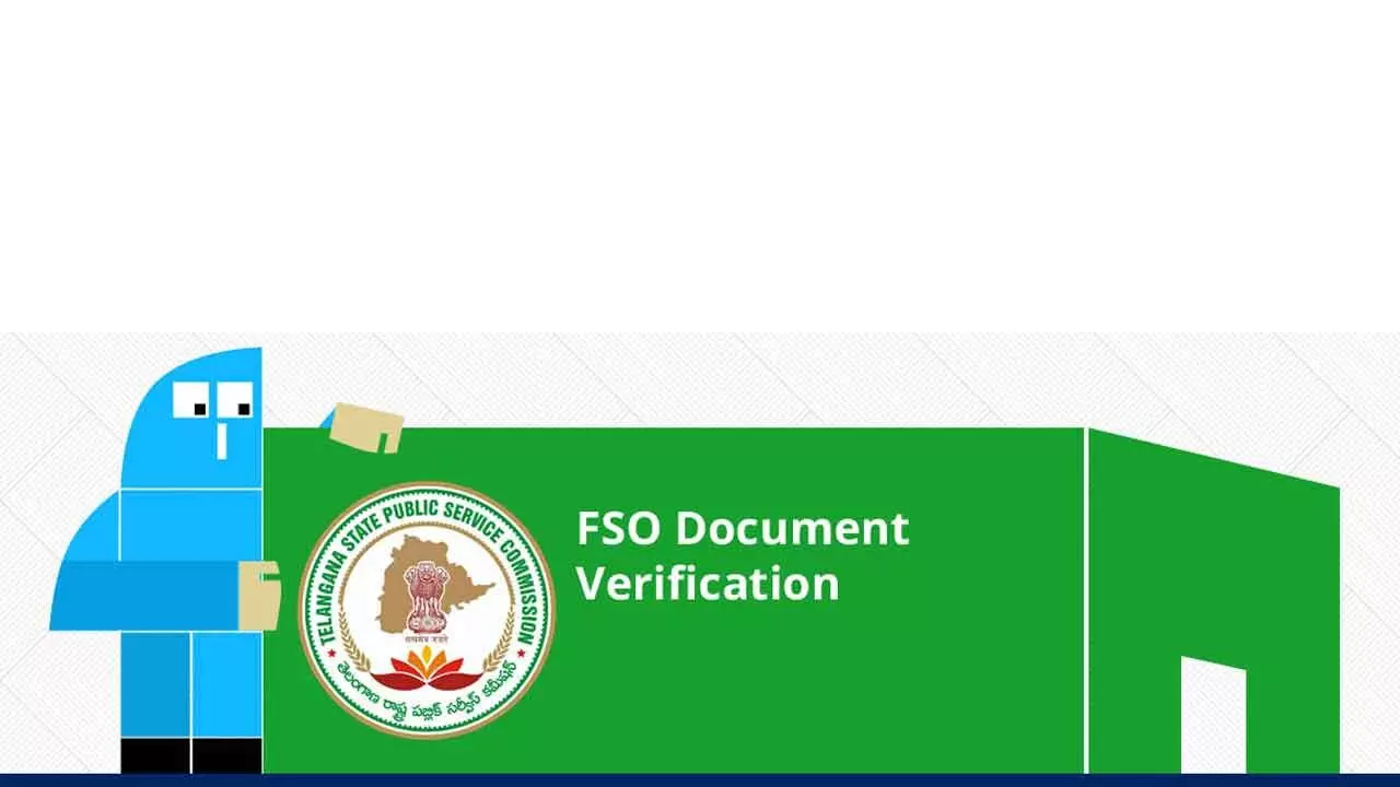 Certificate Verification for FSO Scheduled on November 8: TGPSC