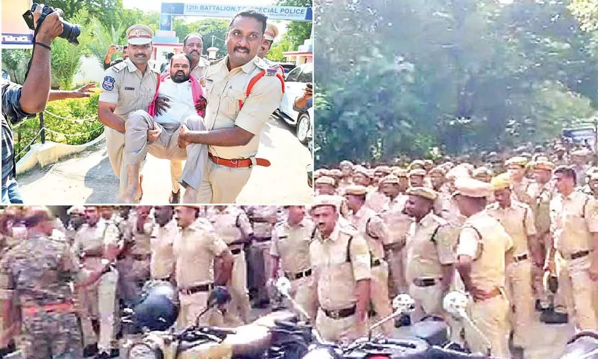 Constables Intensify Protests, Call for Implementation of 'One Police Policy'