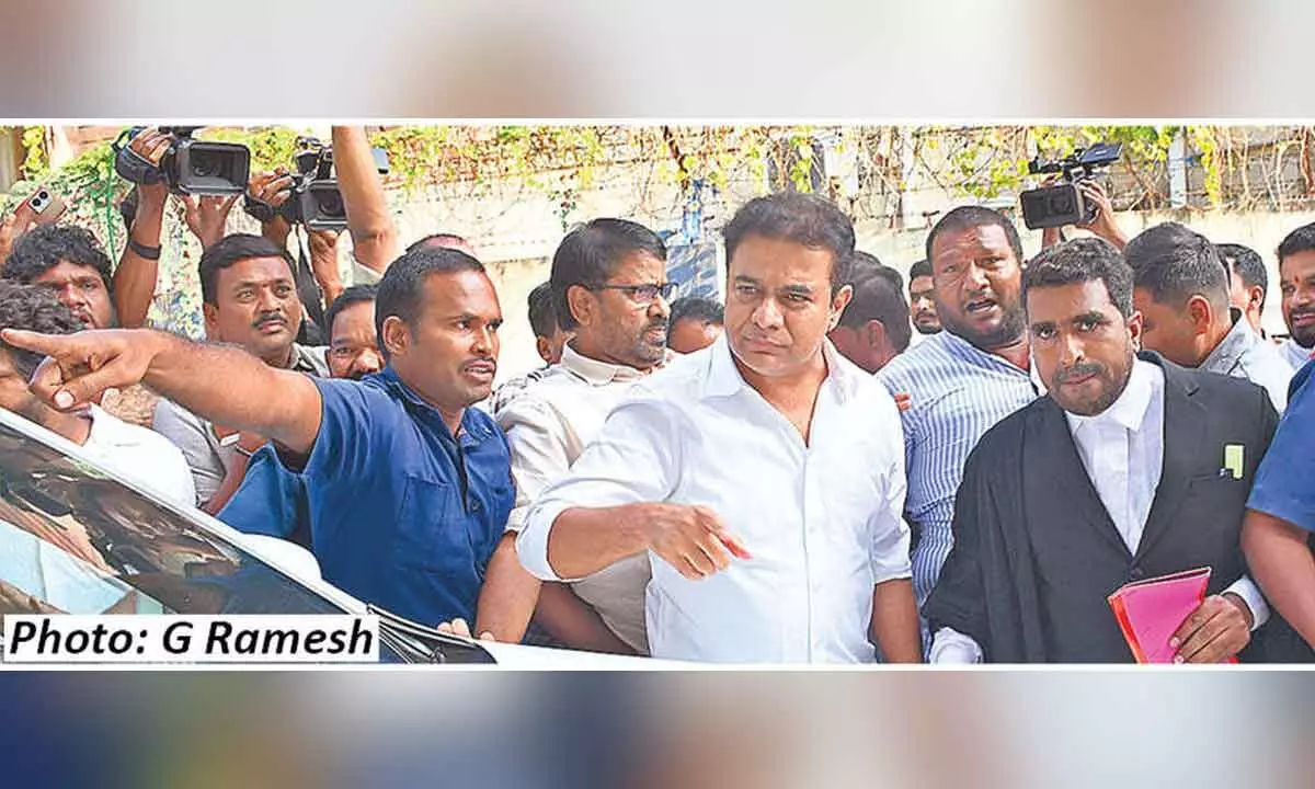 Defamation Case: KTR Testifies in Court, Claims Surekha's Remarks Were Hurtful