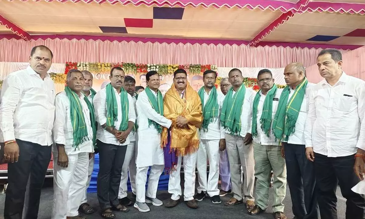 Golla Babu Sworn in as Chairman