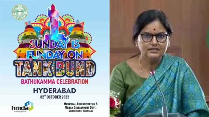 Grand Saddula Bathukamma Celebrations Set for October 10 at Tank Bund