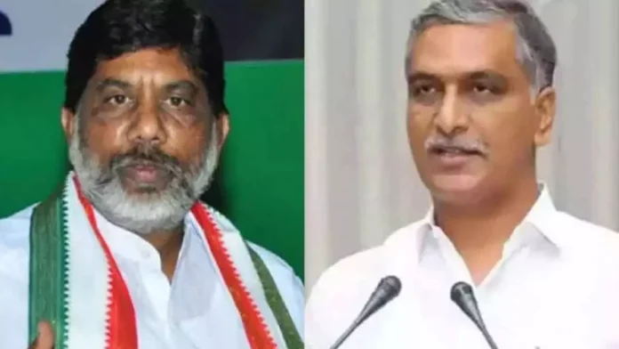 Harish accuses Deputy CM of misleading Telangana public