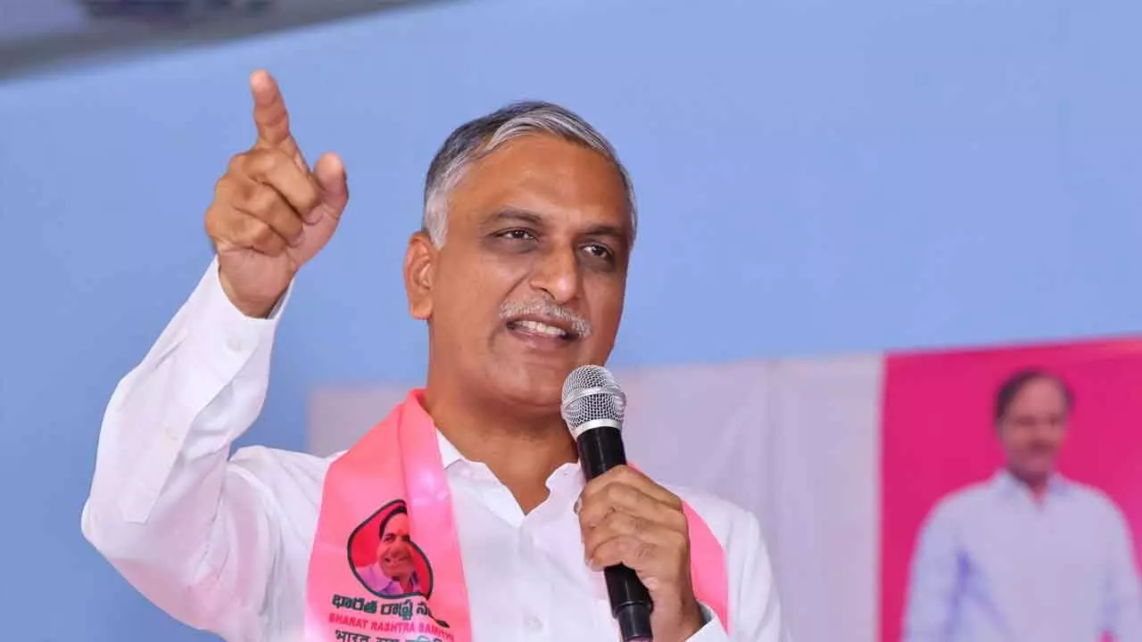 Harish Rao: ₹20,000 Crore Burden on Public to Favor Contractors