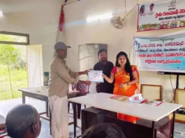 Mission Bhagiratha: DEE Hemalatha Distributes Certificates to Water Assistants in Achampet