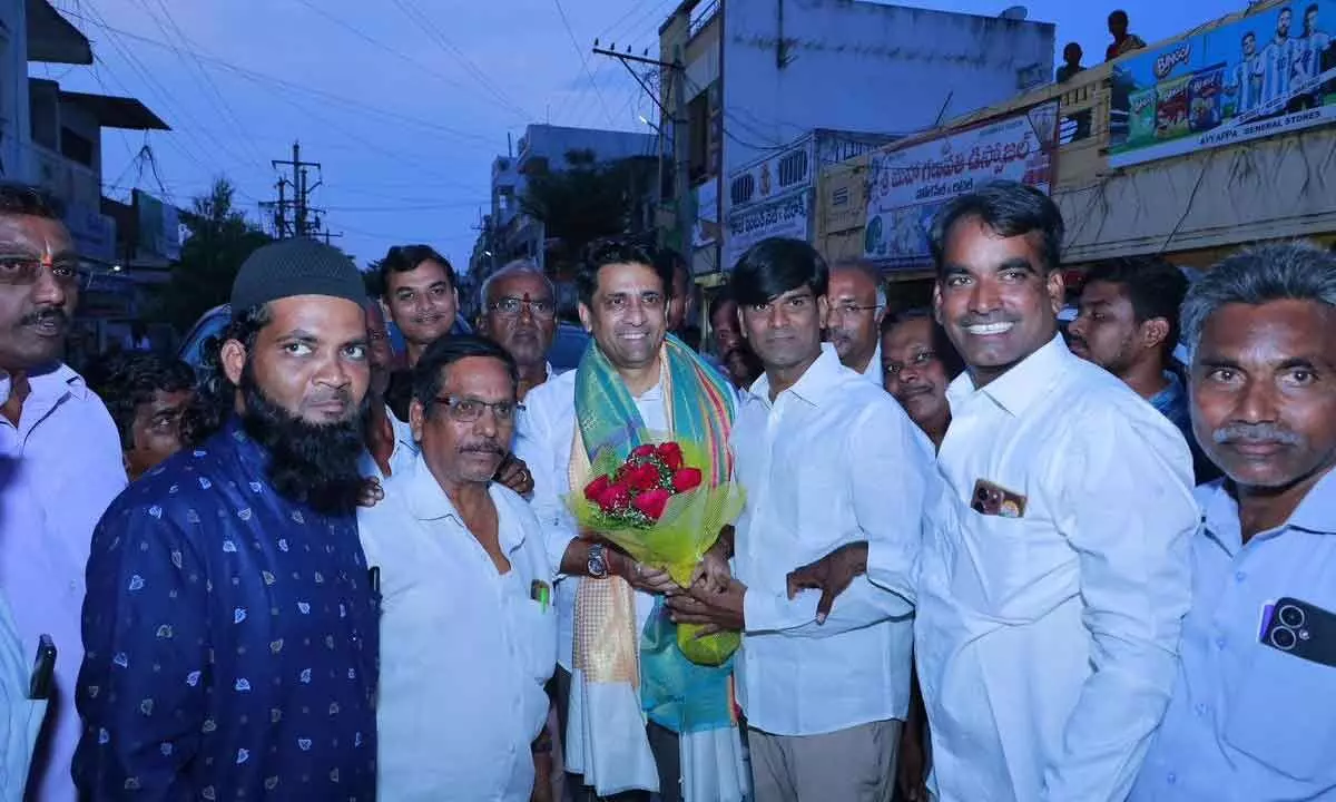 MLA Dr. Rajesh Reddy Pledges to Complete All Road Projects Within a Month