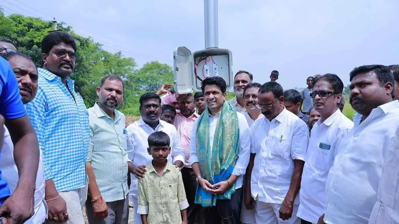 "MLA Dr. Rajesh Reddy Vows to Establish 'Indiramma Rajyam' Through Development"