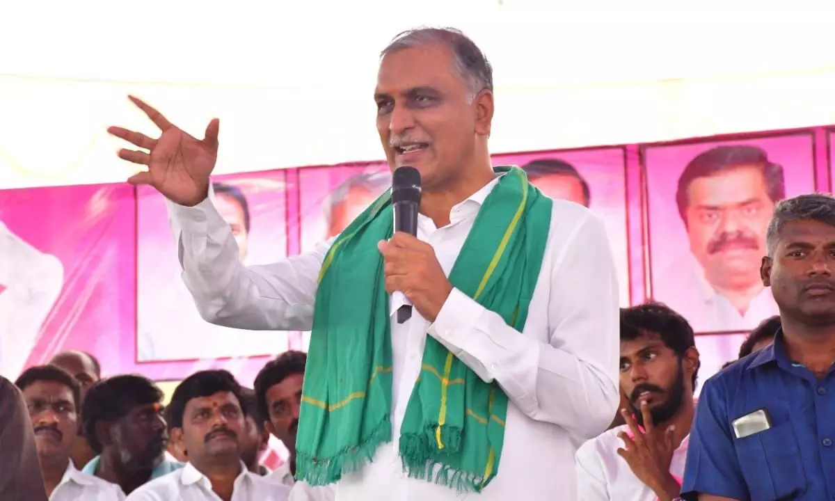 MLA Harish Rao Pledges Ongoing Support for Farmers' Struggles