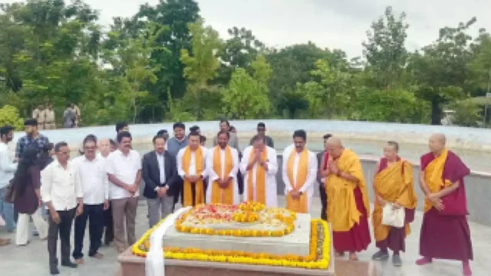 Nagarjuna Sagar: Grand Dhamma Vijaya Celebrations Conducted