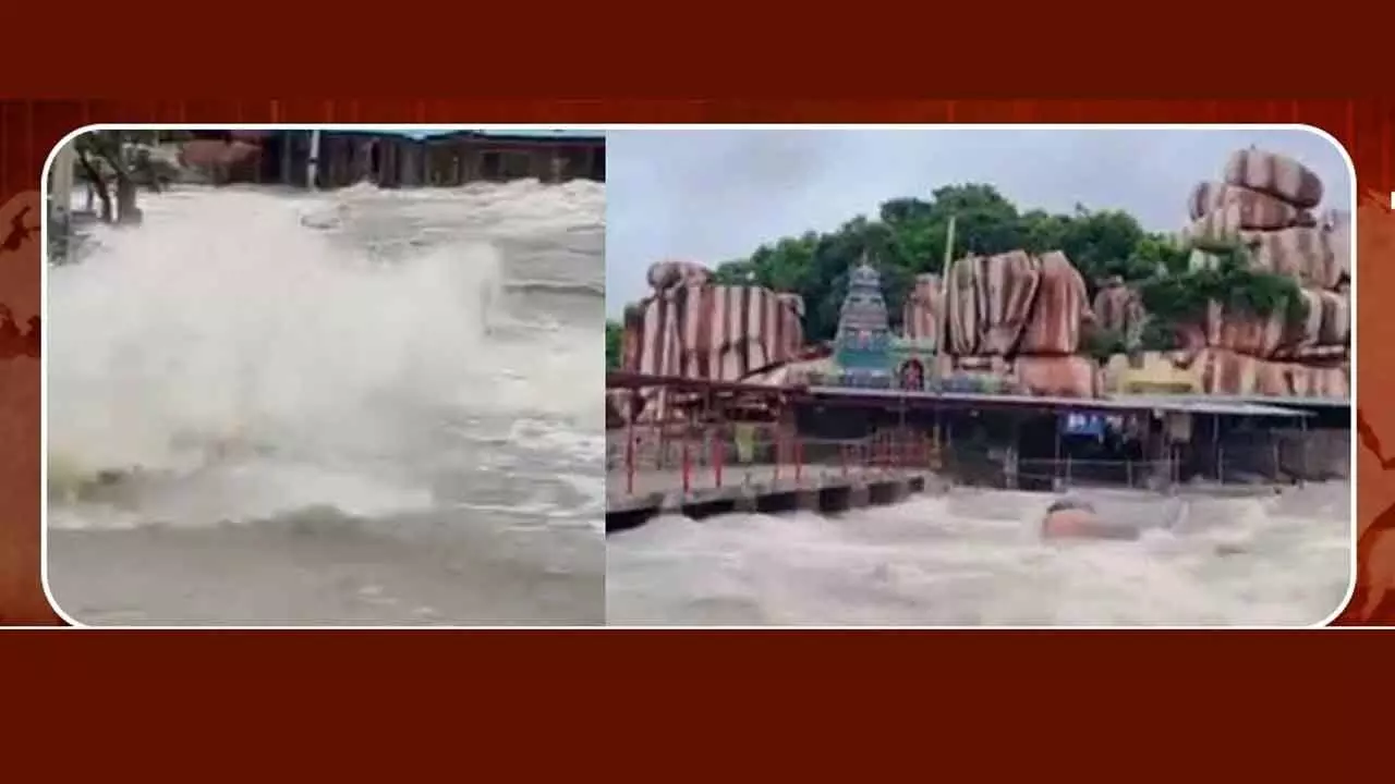 Navratri Celebrations at Edapally Temple Disrupted by Jal Digbandham Floods