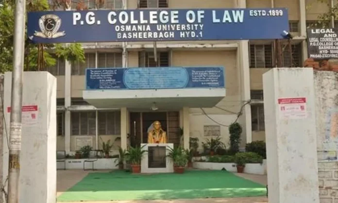 PG College of Law to hold spot admissions