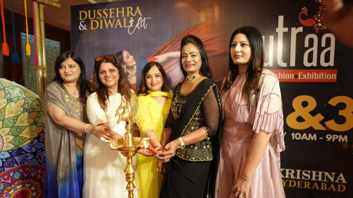 Sutraa Fashion Exhibition Begins at Taj Krishna, Hyderabad