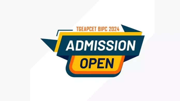 TGEAPCET BIPC 2024 Admissions Now Open