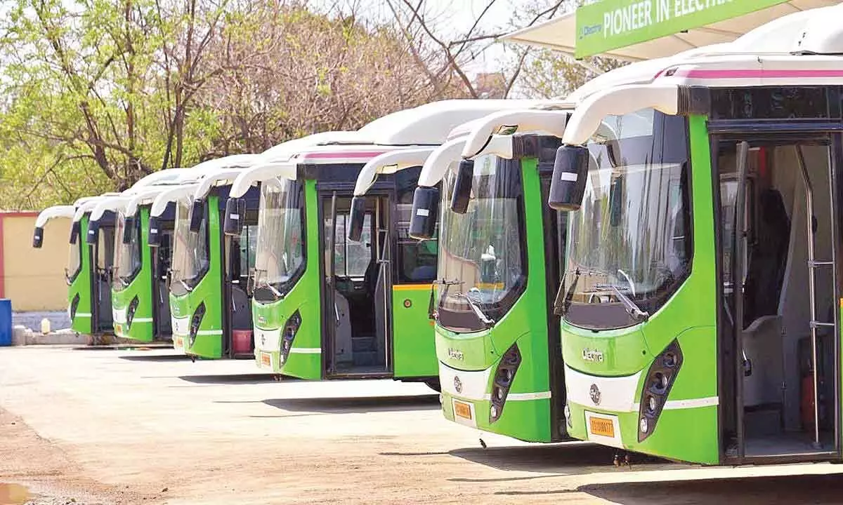 TGSRTC to Launch Electric Bus Service Between Hyderabad and Vijayawada