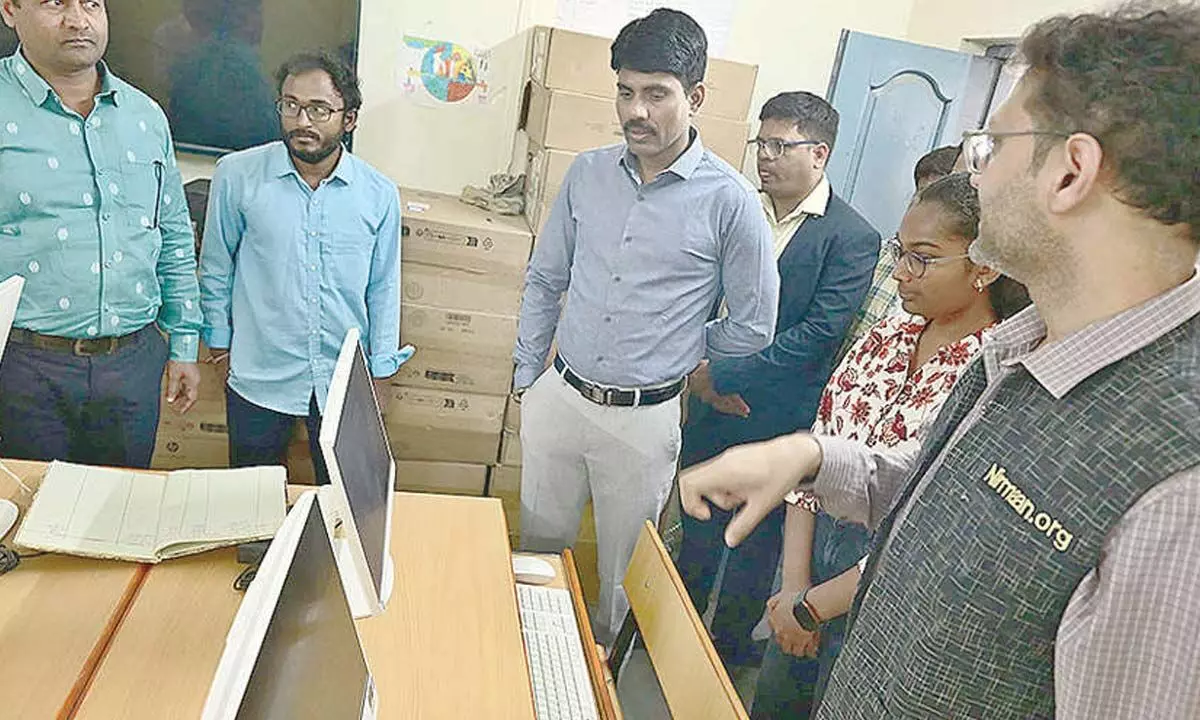 Digital library opens in Rajendranagar under collector's initiative