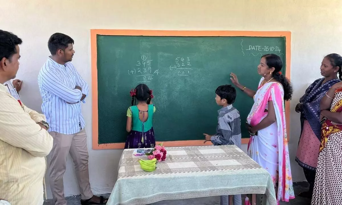 Education Brought to Tribal Students' Doorsteps