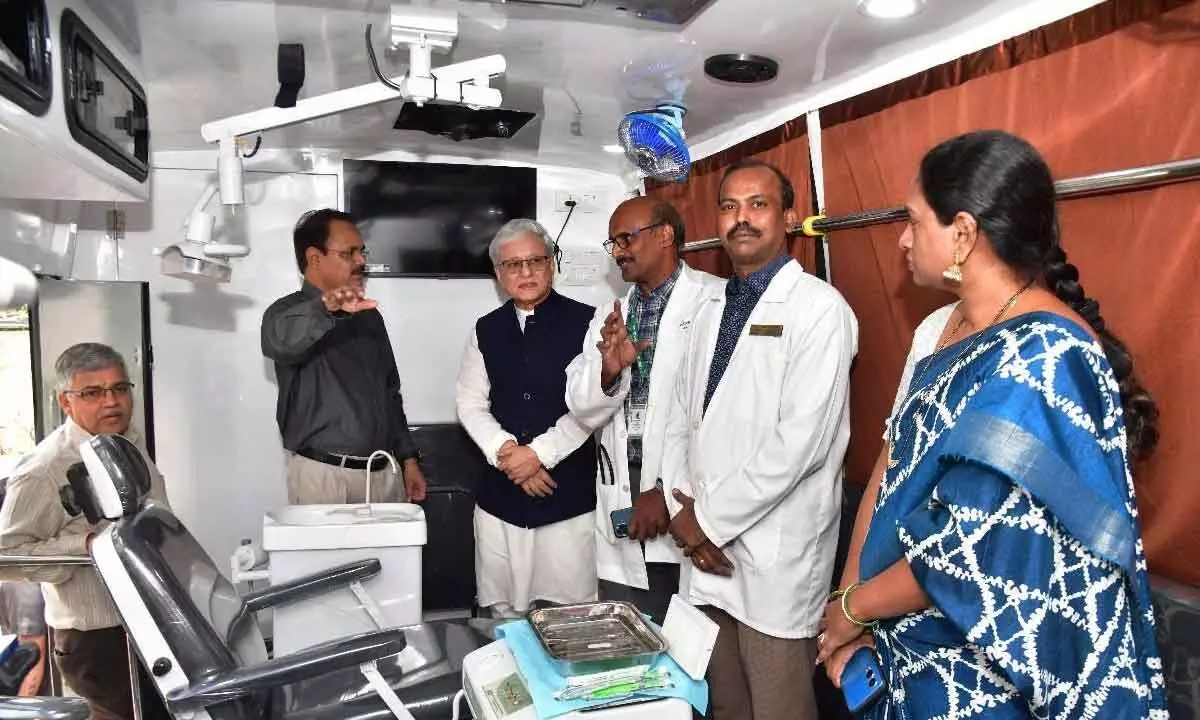 Governor launches health screening camp for Raj Bhavan staff