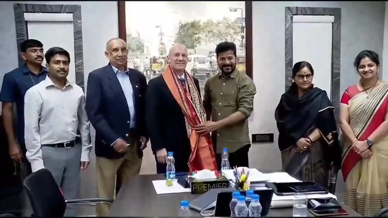 Israeli Ambassador Meets Telangana CM Revanth Reddy