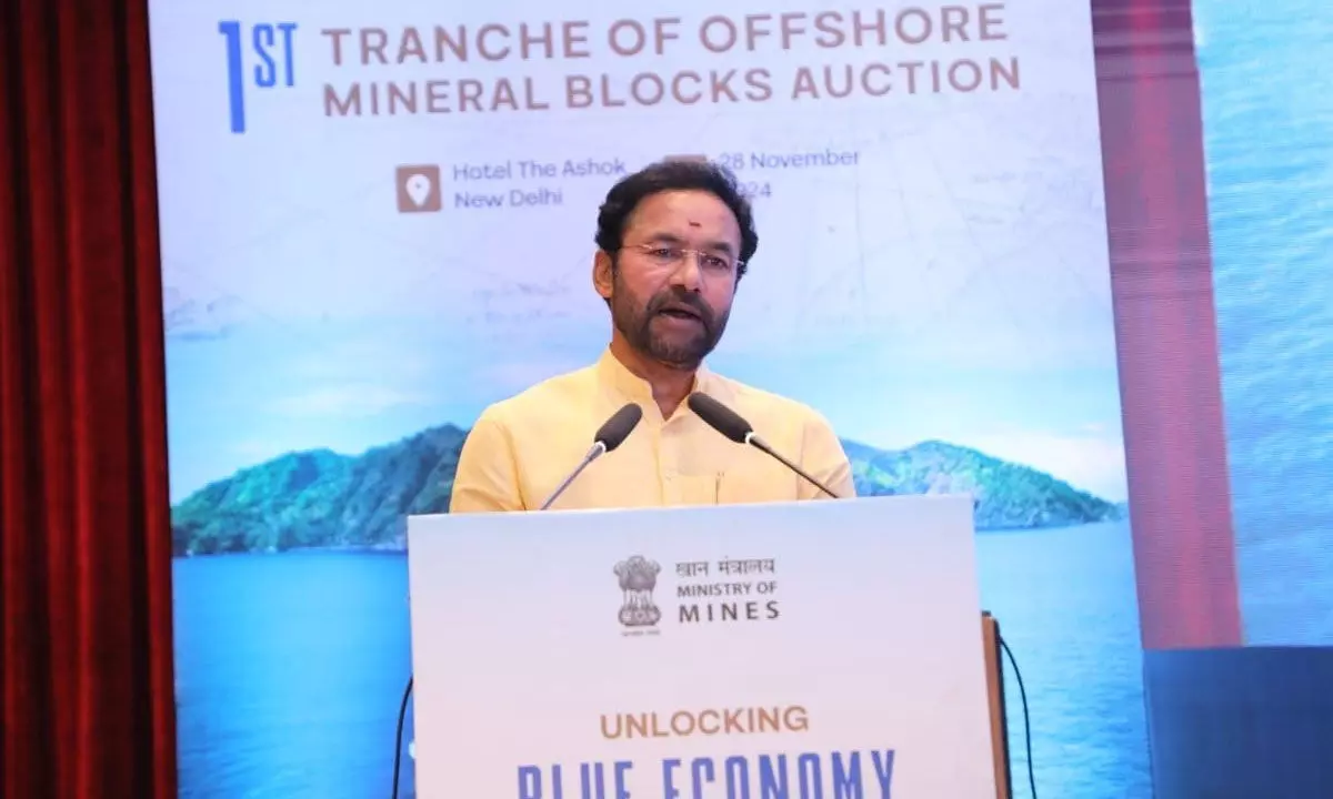 Kishan Reddy launches new phase of mining operations