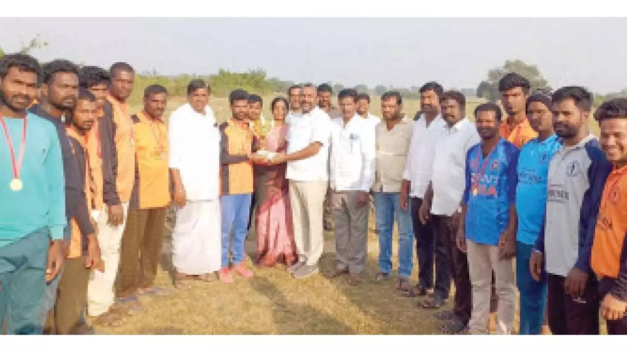 Sports boost mental well-being and physical fitness says MLC Nagarakunta Naveen Reddy