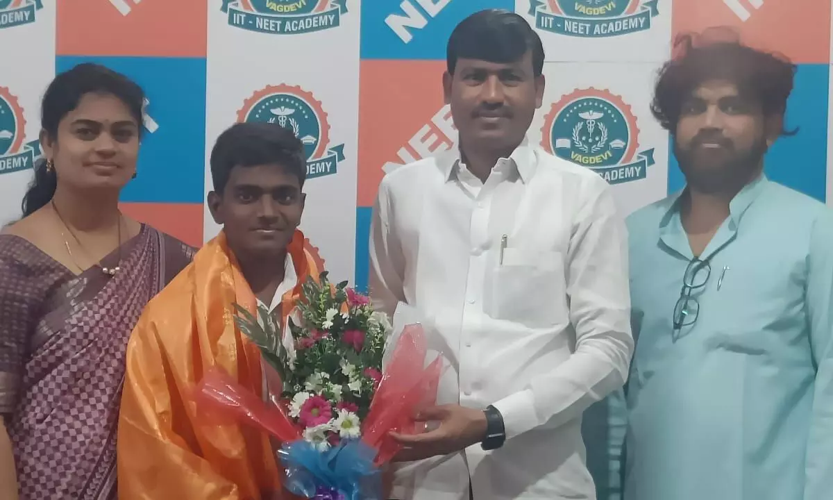 Vagdevi Jr College Student Chosen for National Basketball Tournament