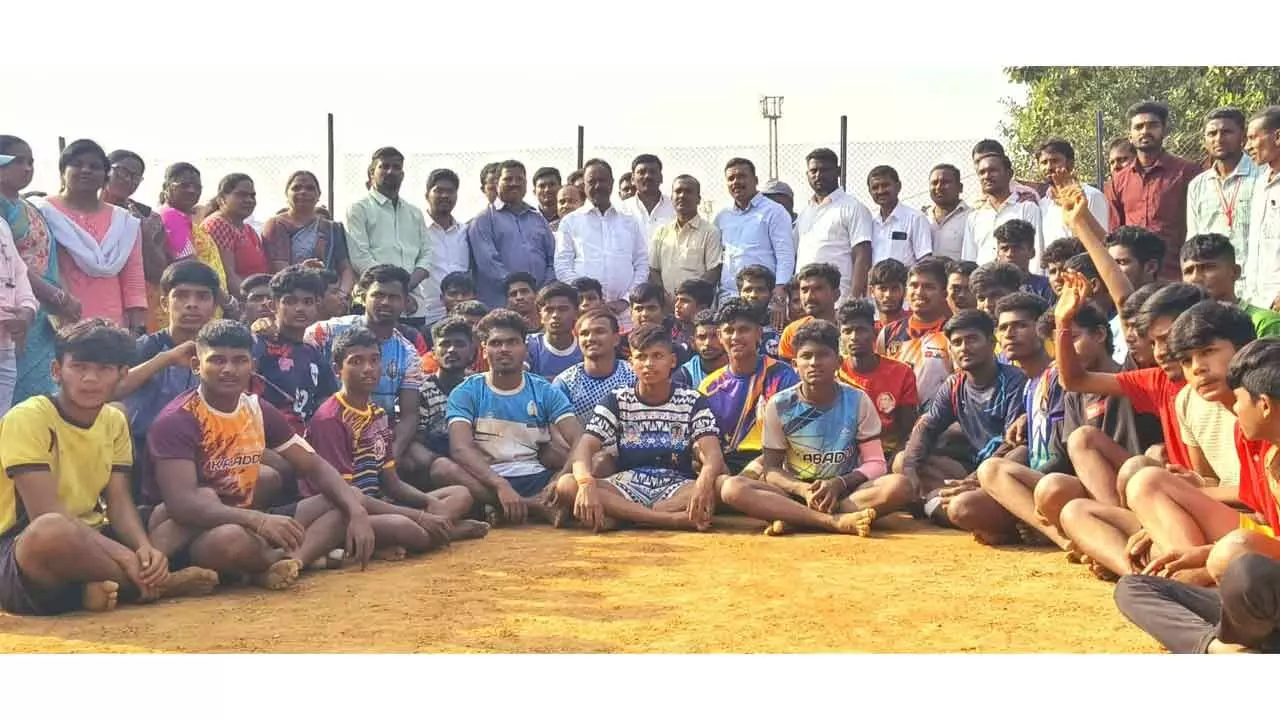 22 players chosen for kabaddi tournament in Bhupalapally