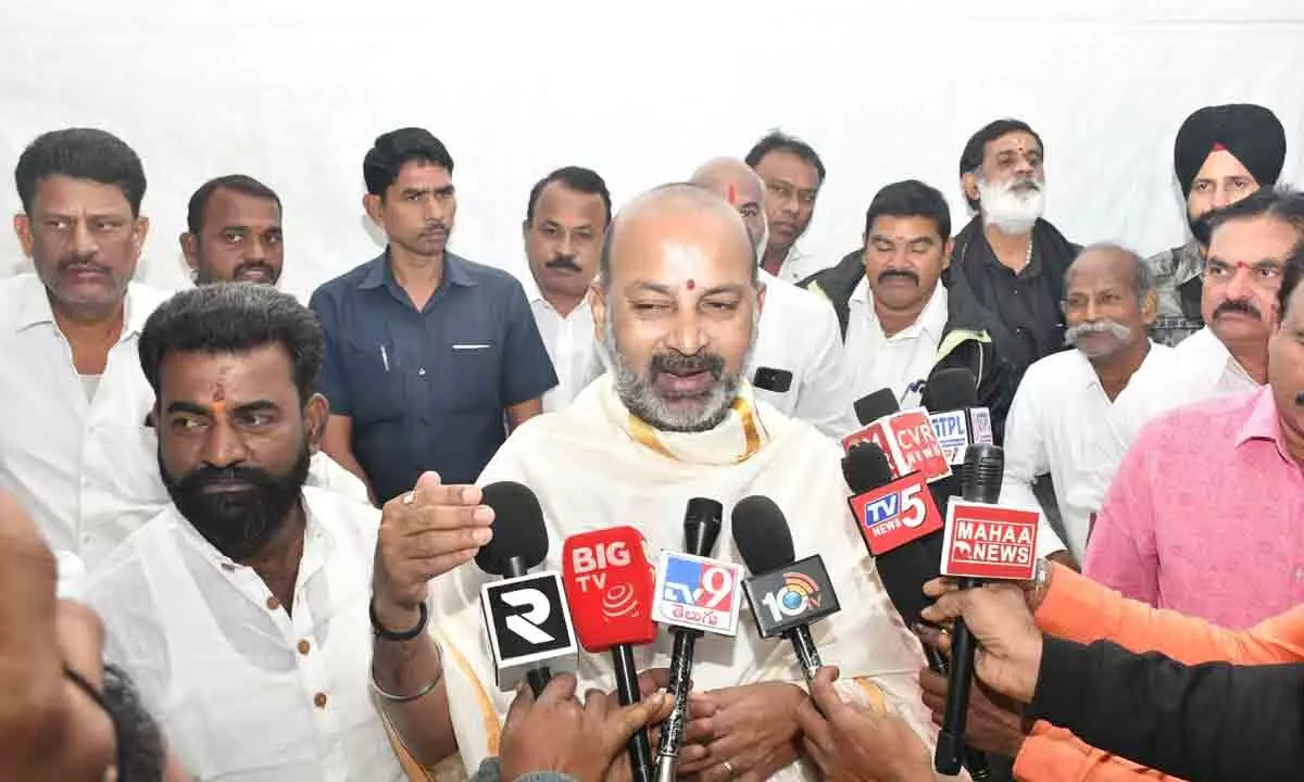 Bandi Sanjay says he is not contesting for state president role