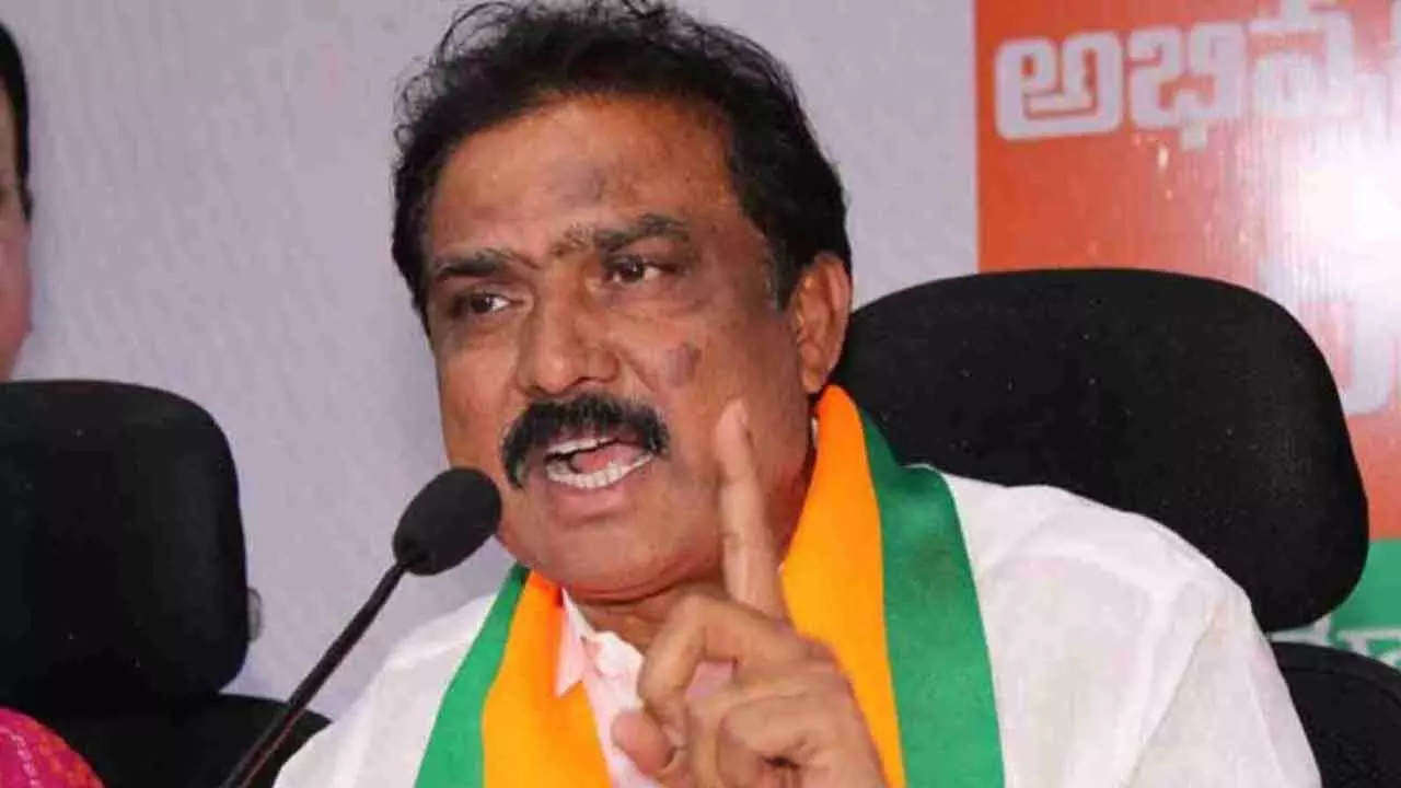 BJP raises concern over Bathukamma's absence on Telangana Thalli