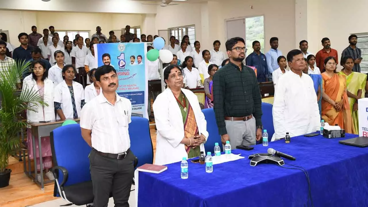 Chief Minister Revanth launches 16 nursing colleges online