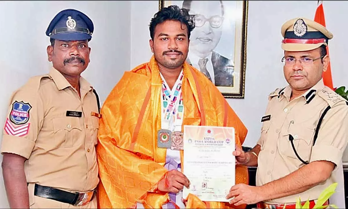 Constable's son excels in karate competition