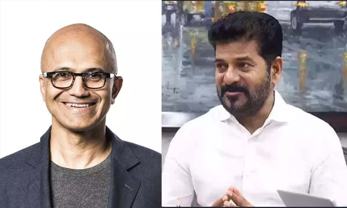 Microsoft CEO Satya Nadella set to meet Telangana CM A. Revanth Reddy in Hyderabad