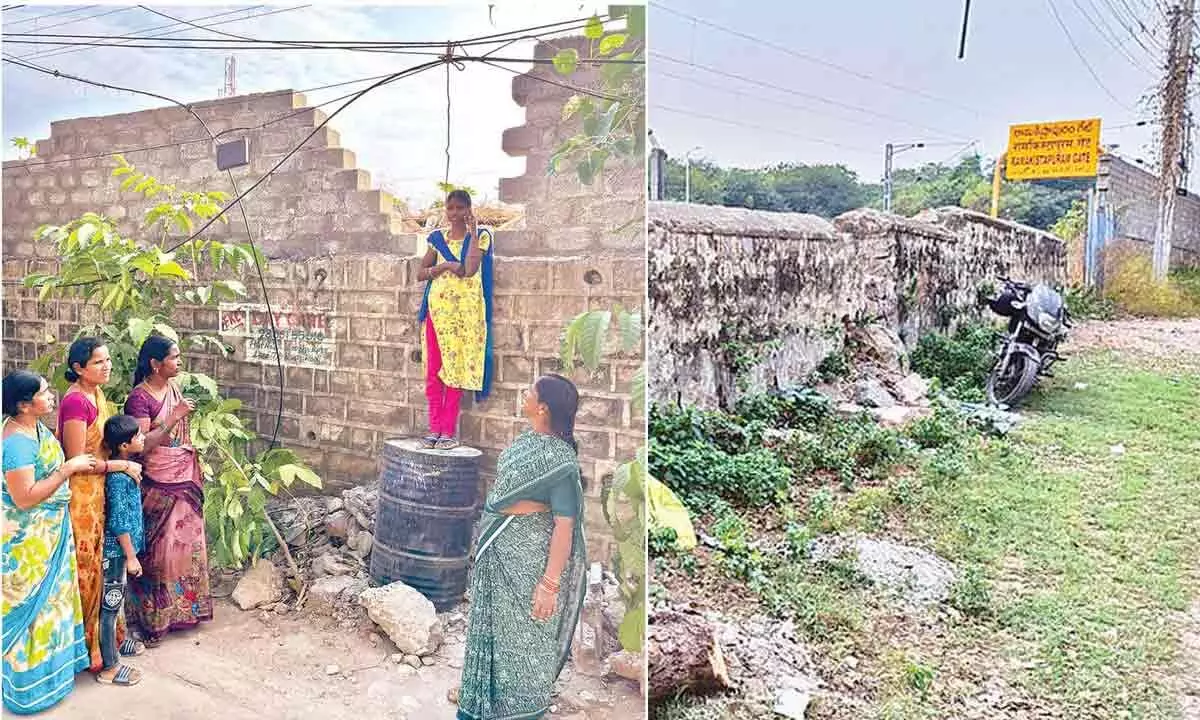 Walls near Begumpet and RK Puram railway stations cause trouble for residents