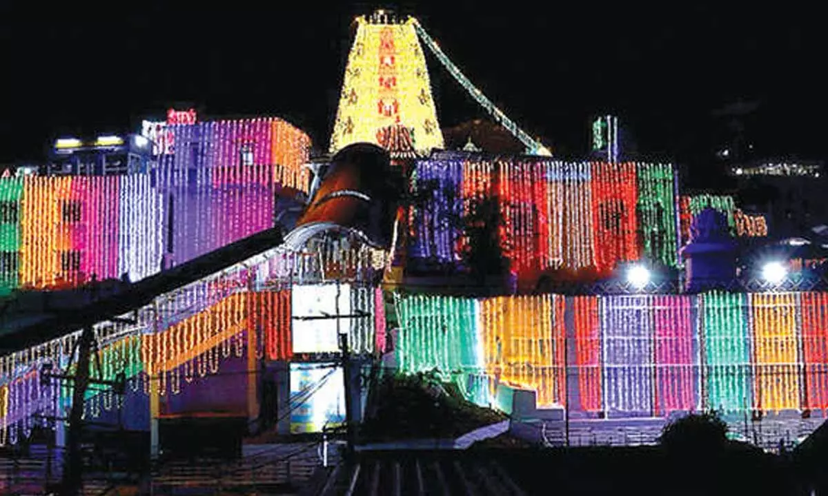 Bhadradri prepared for Mukkoti Mahotsav