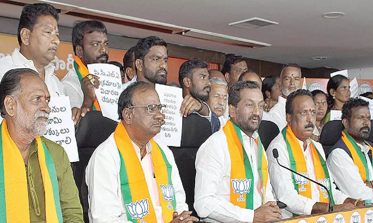 BJP MP accuses Medak police of supporting land grabbing