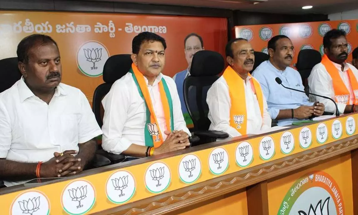 BJP will lead the future in Telangana says MP Eatala