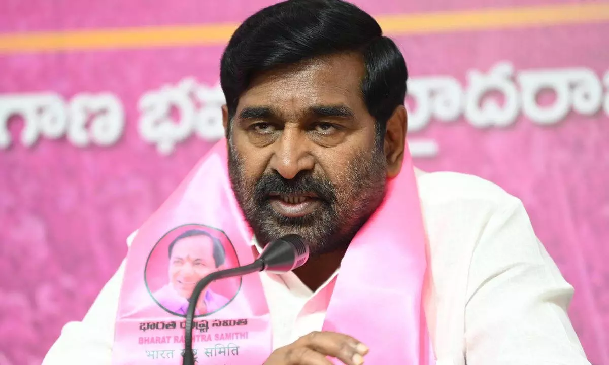 Ex-Minister Jagadish Reddy Criticizes Congress for Lawlessness in Nalgonda