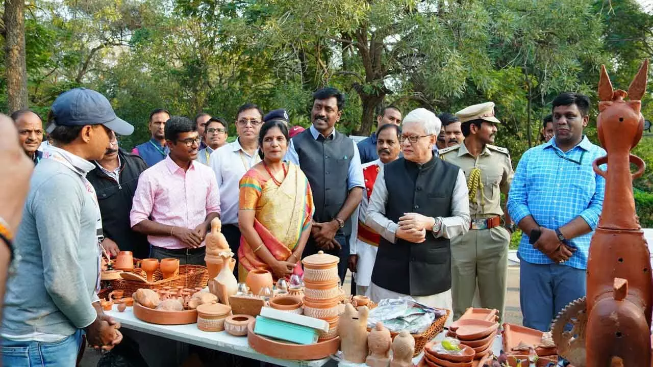 Governor Jishnu Dev Varma joins Udyan Utsav celebration