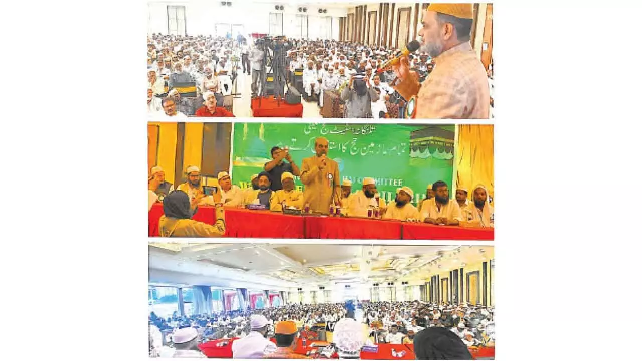 Haj training session conducted