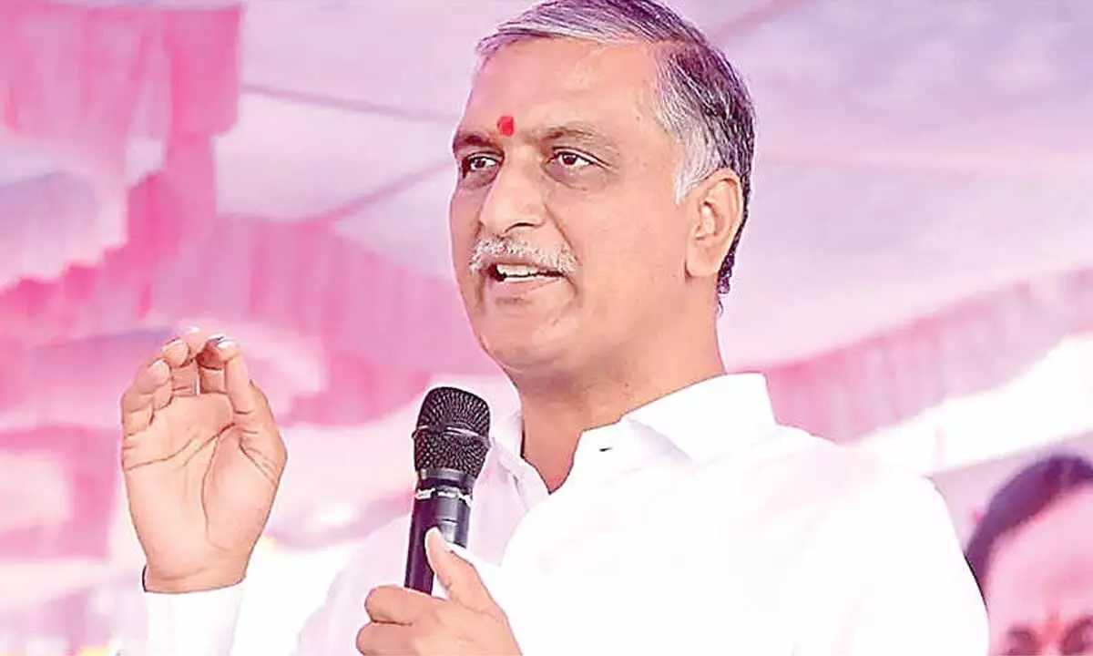 Harish Rao criticizes government for broken promises