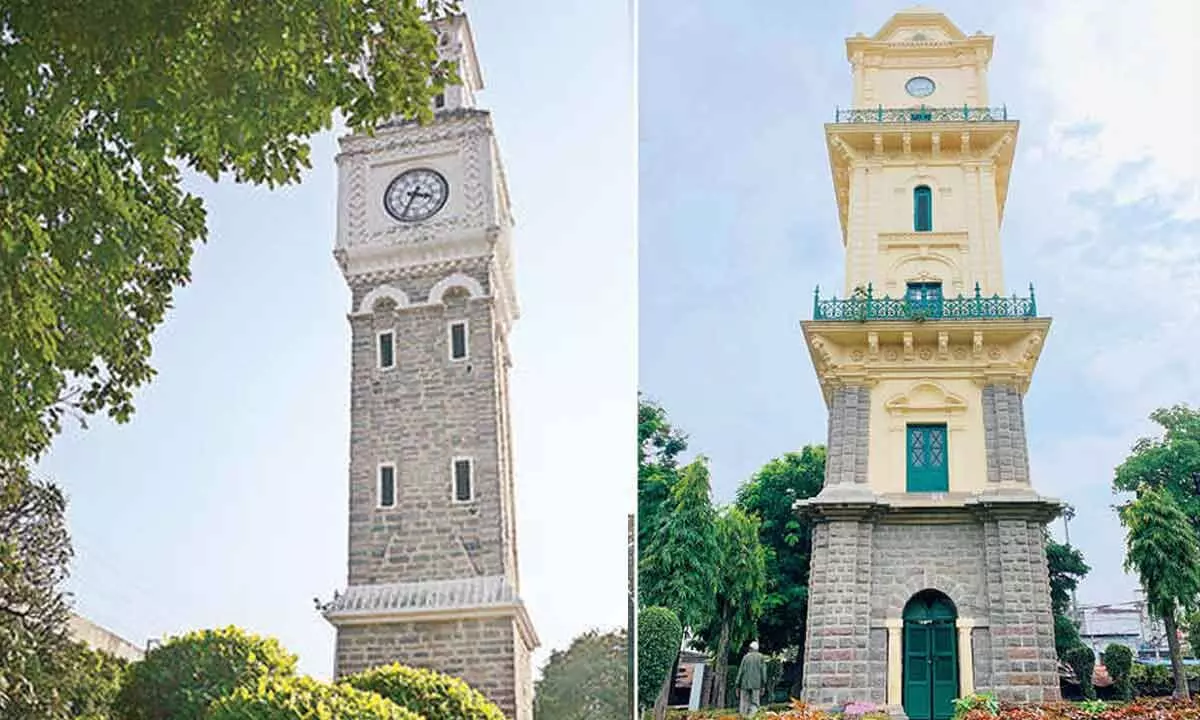 Historic clock towers reflect Hyderabad's evolving times