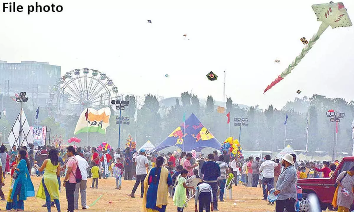 International kite and sweet festival ready to begin