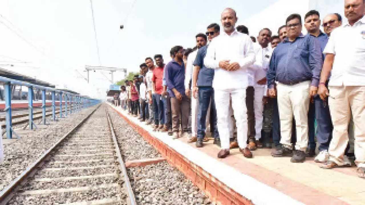 Kothapalli-Manoharabad railway line set to start by 2027