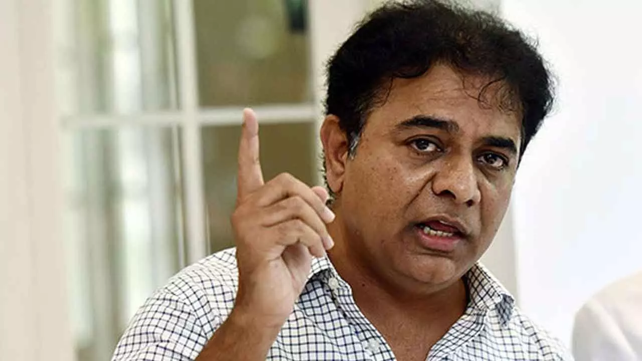 KTR Criticizes Arrest of BRS Corporators, Calls it Attack on Dissent