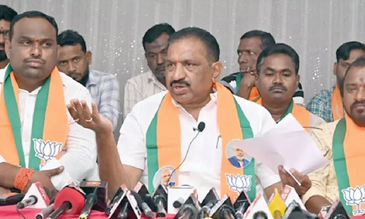 Mayor Sunil Rao criticizes BRS leaders