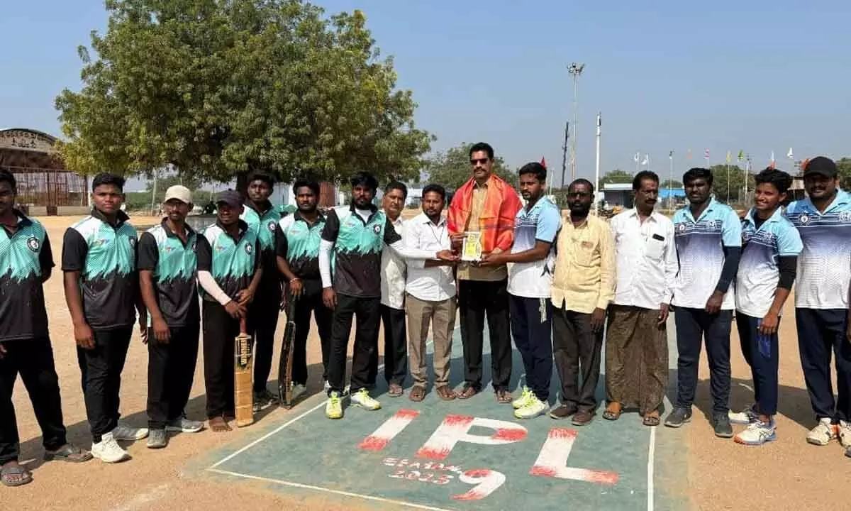 S. Ramachandra Reddy Joins Aija Premier League Day 4 as Chief Guest, Praises Youth for Sports Achievements