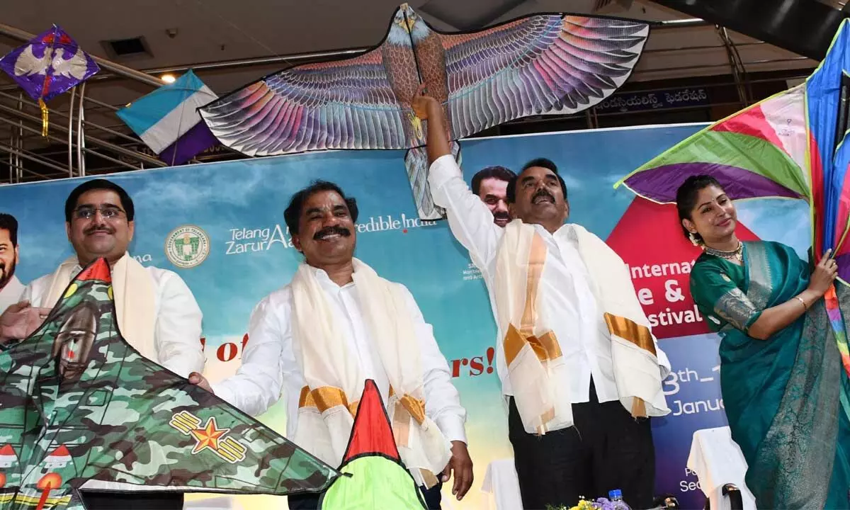 Three-day International Kite and Sweet Festival starts tomorrow