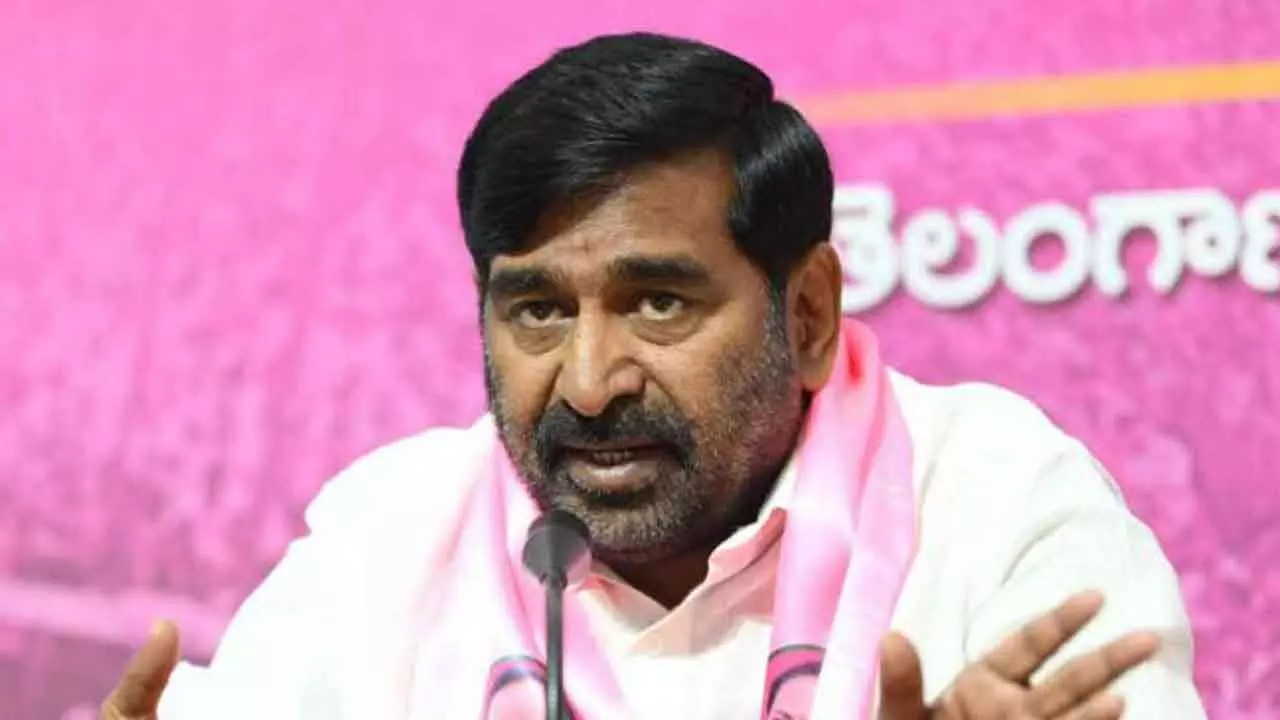 BRS criticizes Kishan and Bandi for not securing Telangana's fair water share